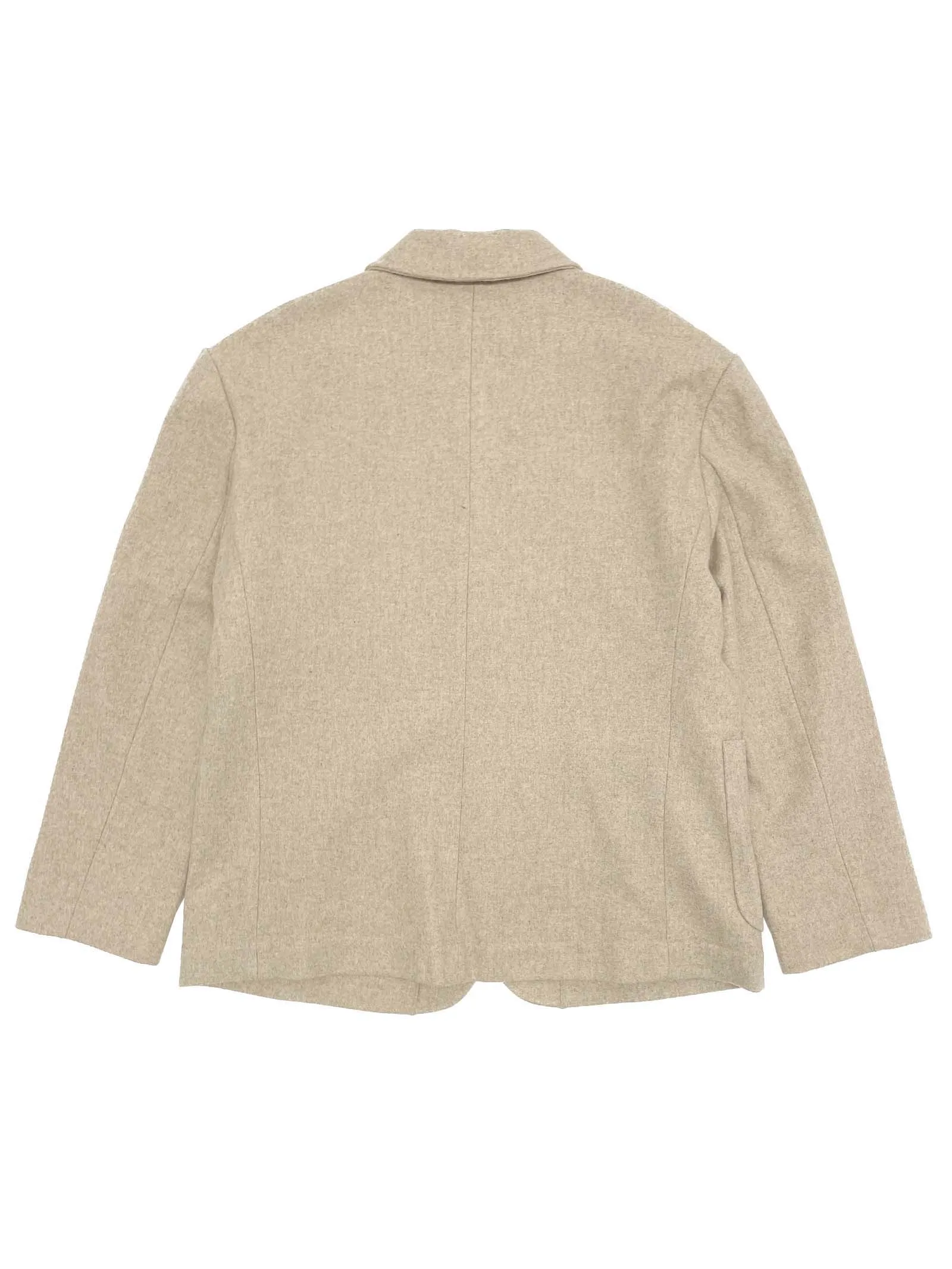 4 Button Blazer Jacket in Oat