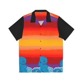 BMCLUB Wavy Men's Hawaiian Shirt