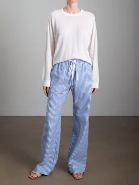 Casey Pant in Berkeley Stripe - Blue