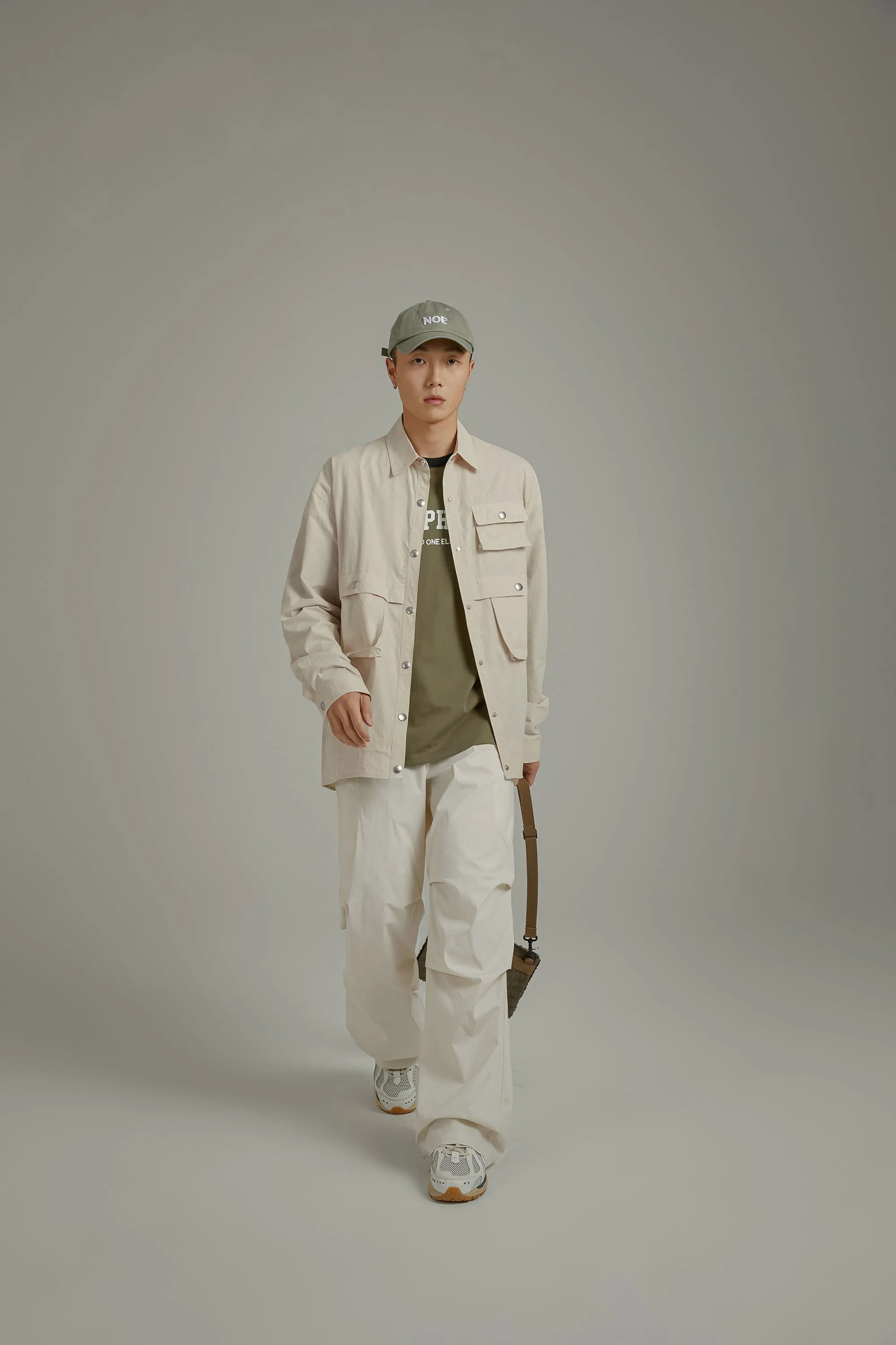 Colo Multi-Pocket Boxy Shirt Jacket