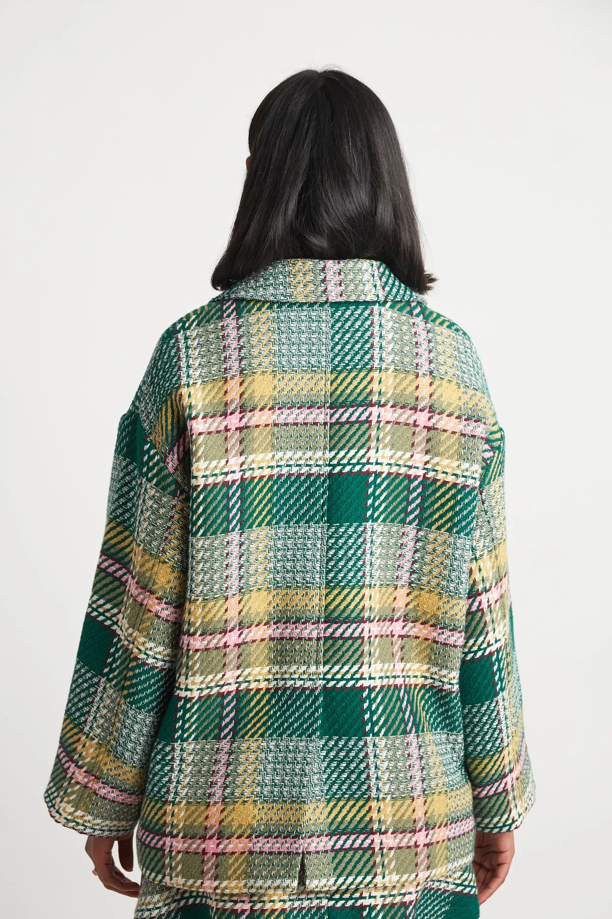 Dolce Jacket - Green Plaid