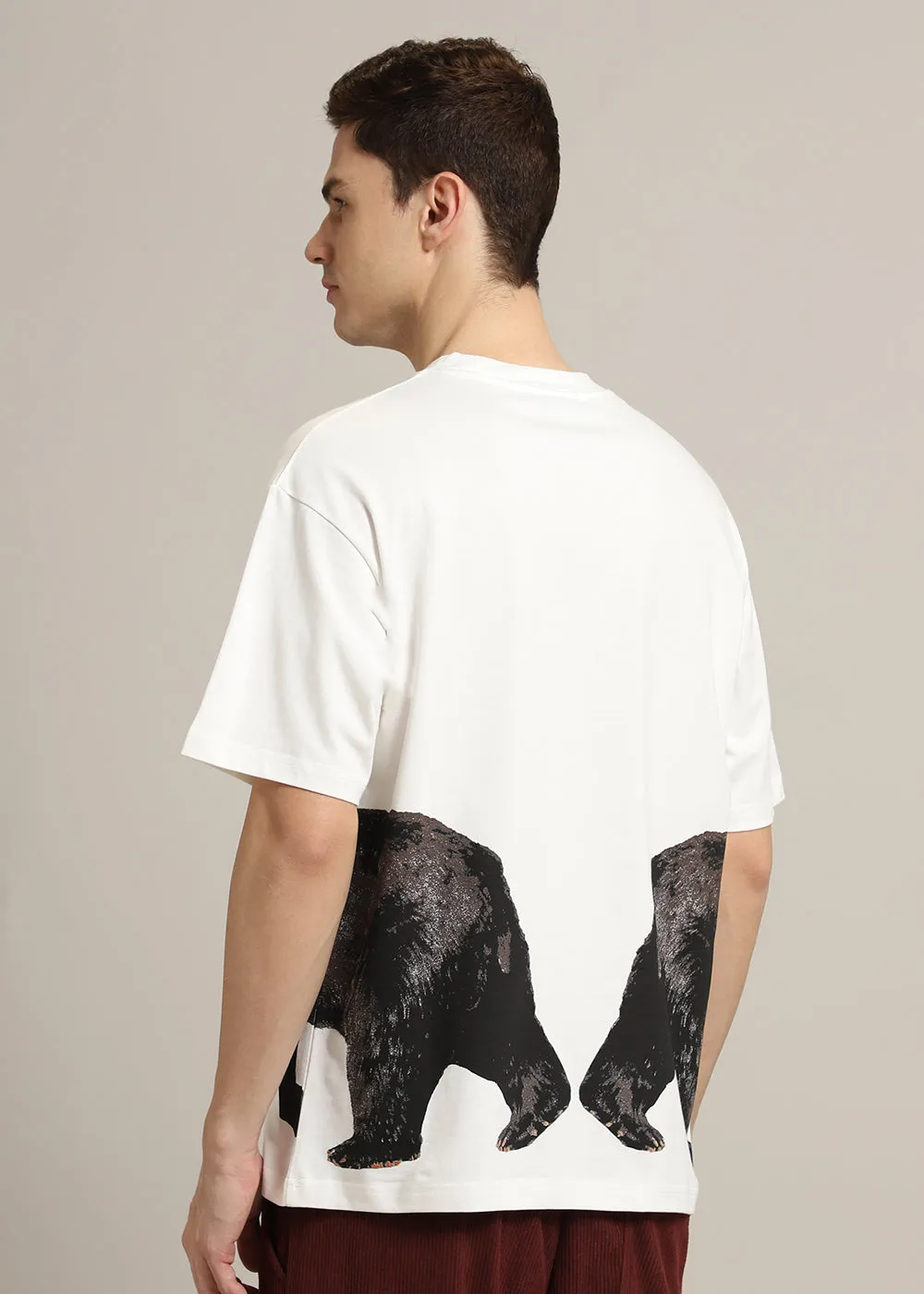 Ferocious White Oversized T-shirt