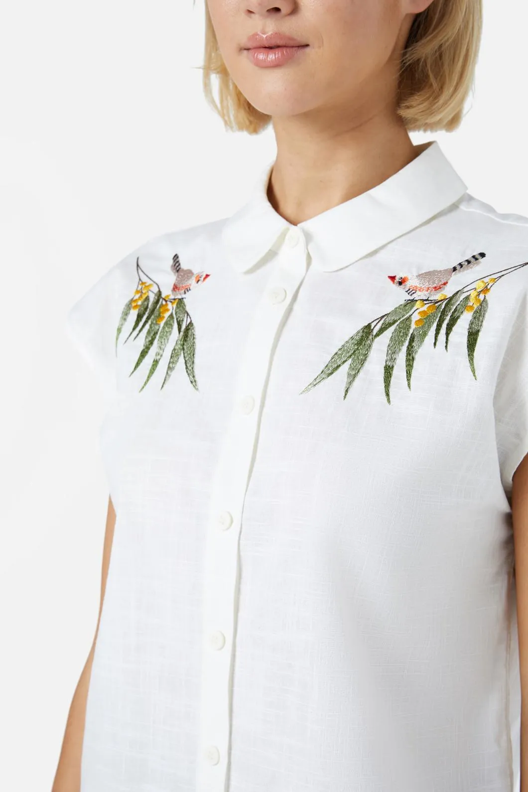 Finch Embroidered Blouse