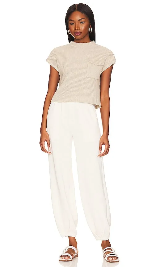 Free People Freya Sweater Set in Cream