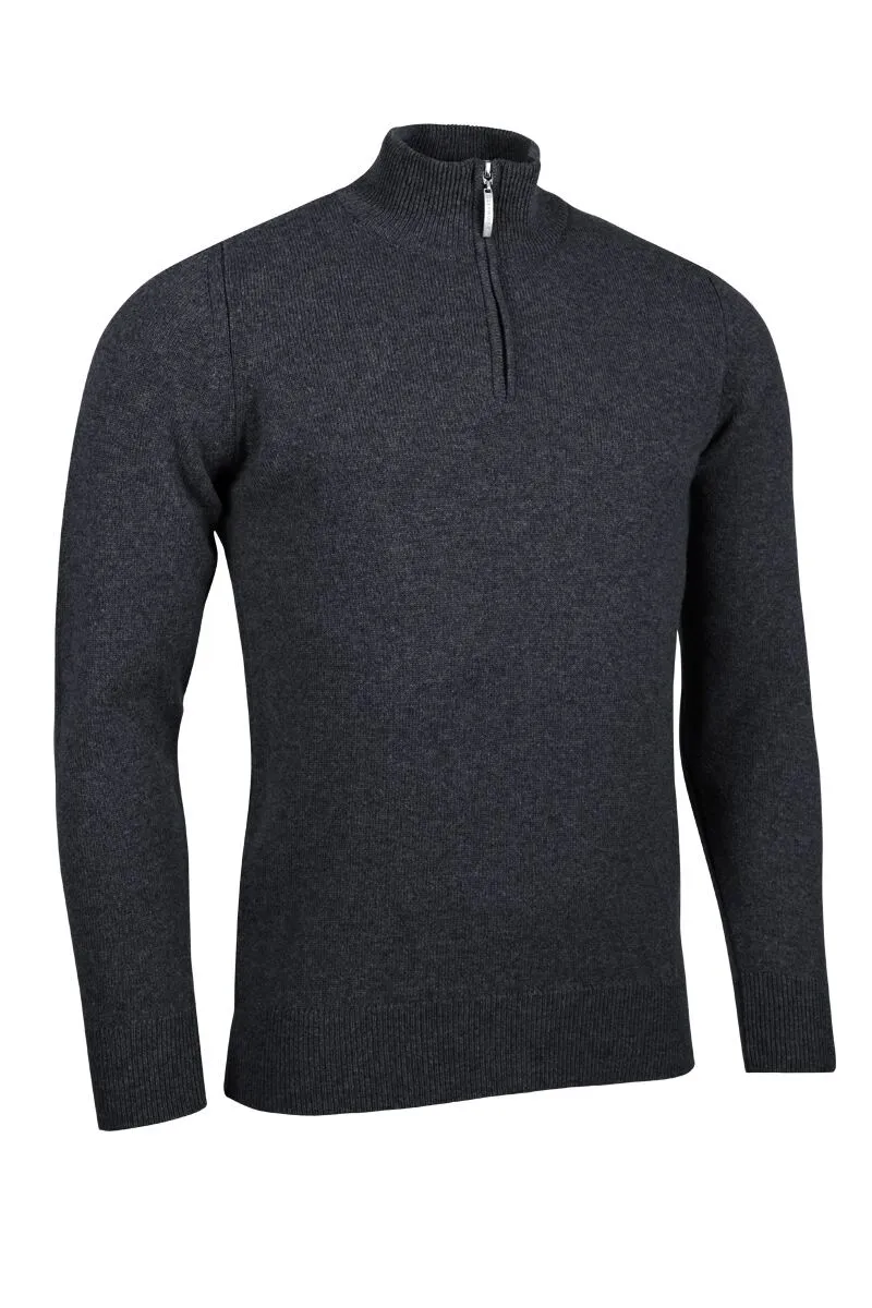 Glenbervie Crested Collection Glenmuir Coll ZN Lambswool Sweater