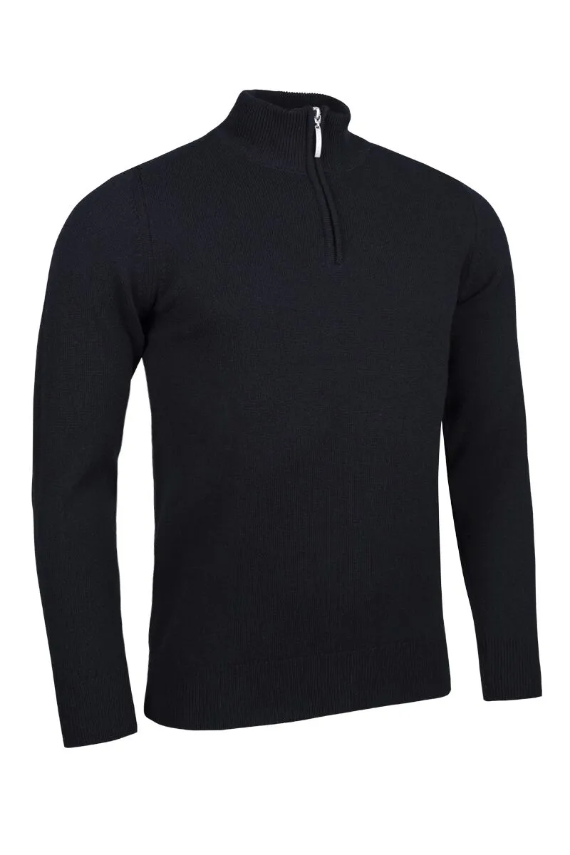 Glenbervie Crested Collection Glenmuir Coll ZN Lambswool Sweater