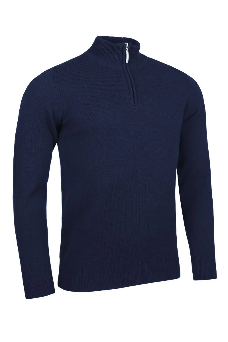 Glenbervie Crested Collection Glenmuir Coll ZN Lambswool Sweater