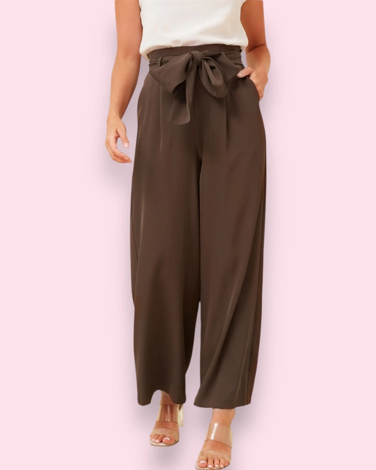 Lena Paperbag Waist Pants
