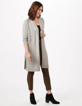 Long Sleeve Duster with Side Slits