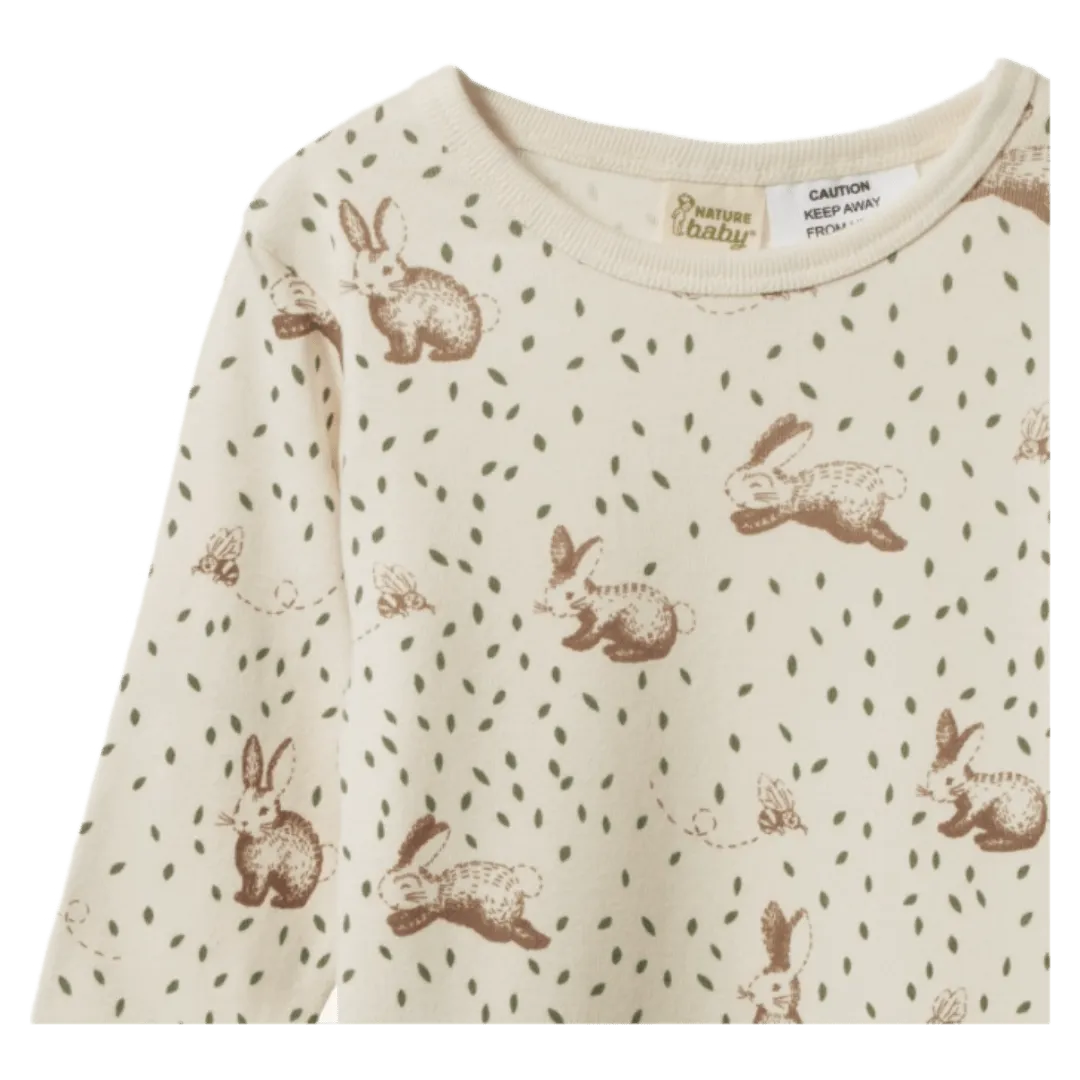 Long Sleeve Pyjama Set - Rabbitty