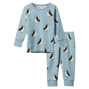 Long Sleeve Pyjamas - Puffin