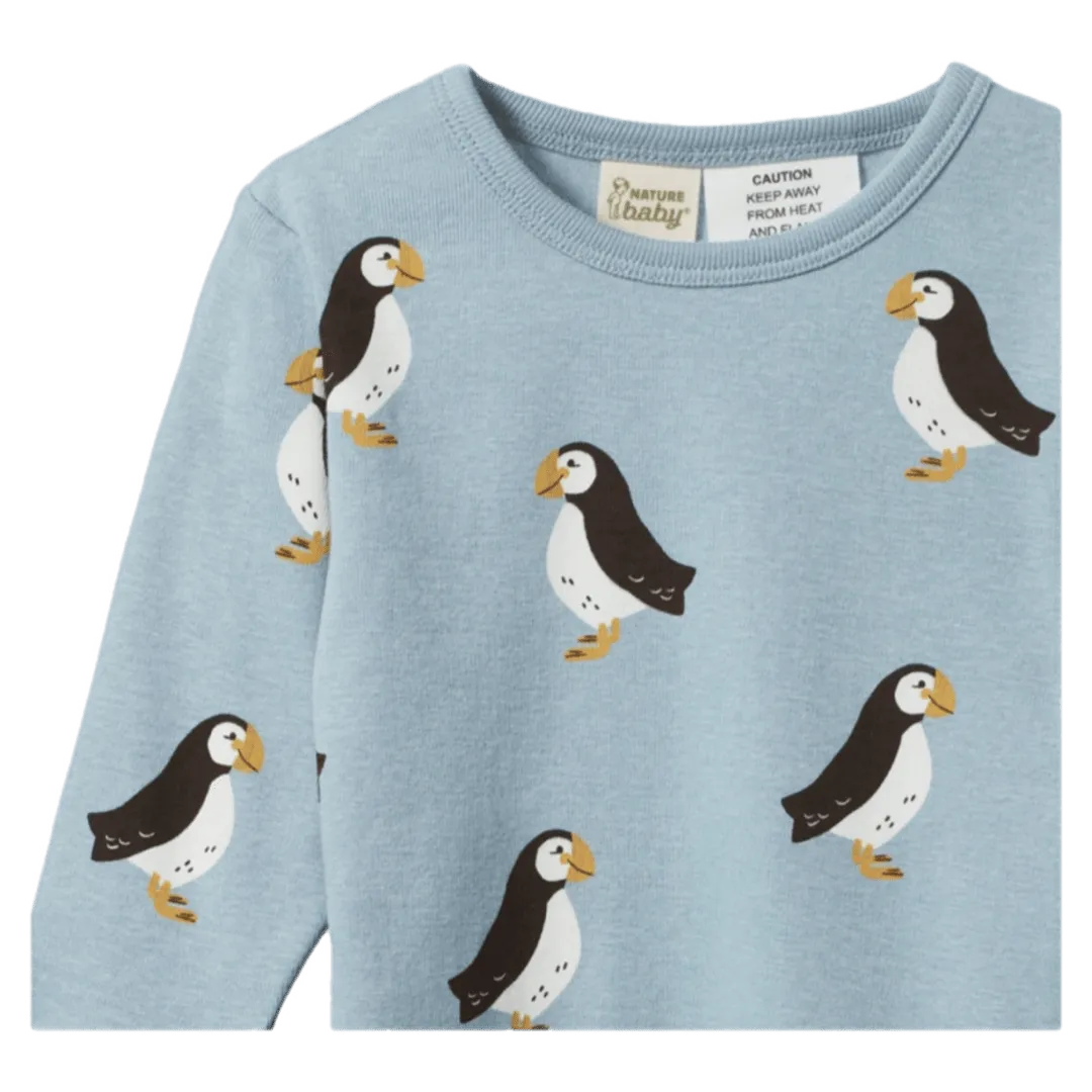 Long Sleeve Pyjamas - Puffin