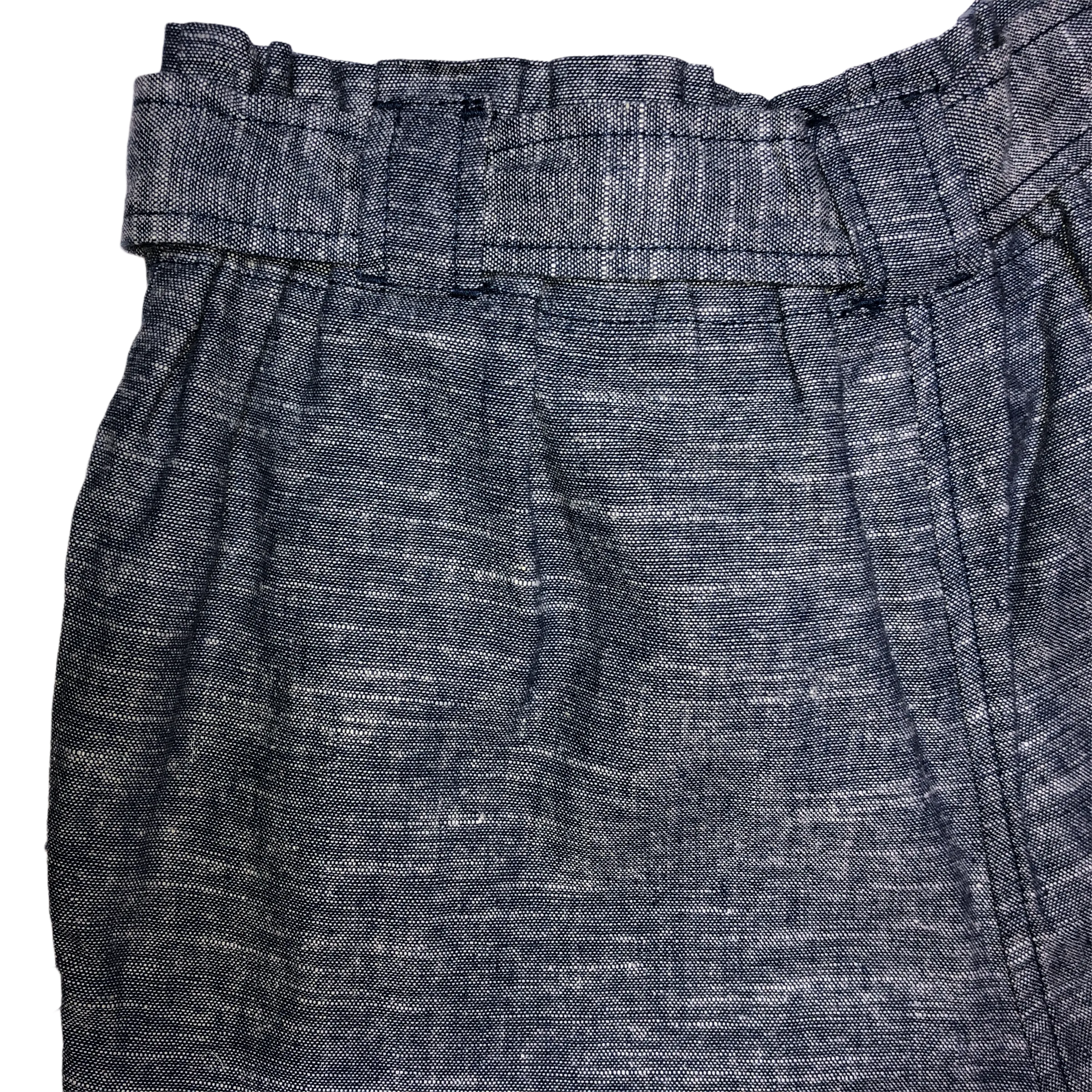 Max Studio NavyXDye Linen Pants - Size XS