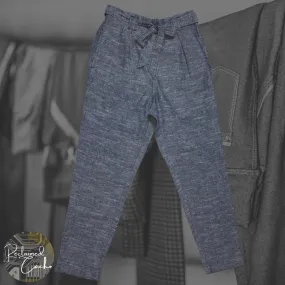 Max Studio NavyXDye Linen Pants - Size XS