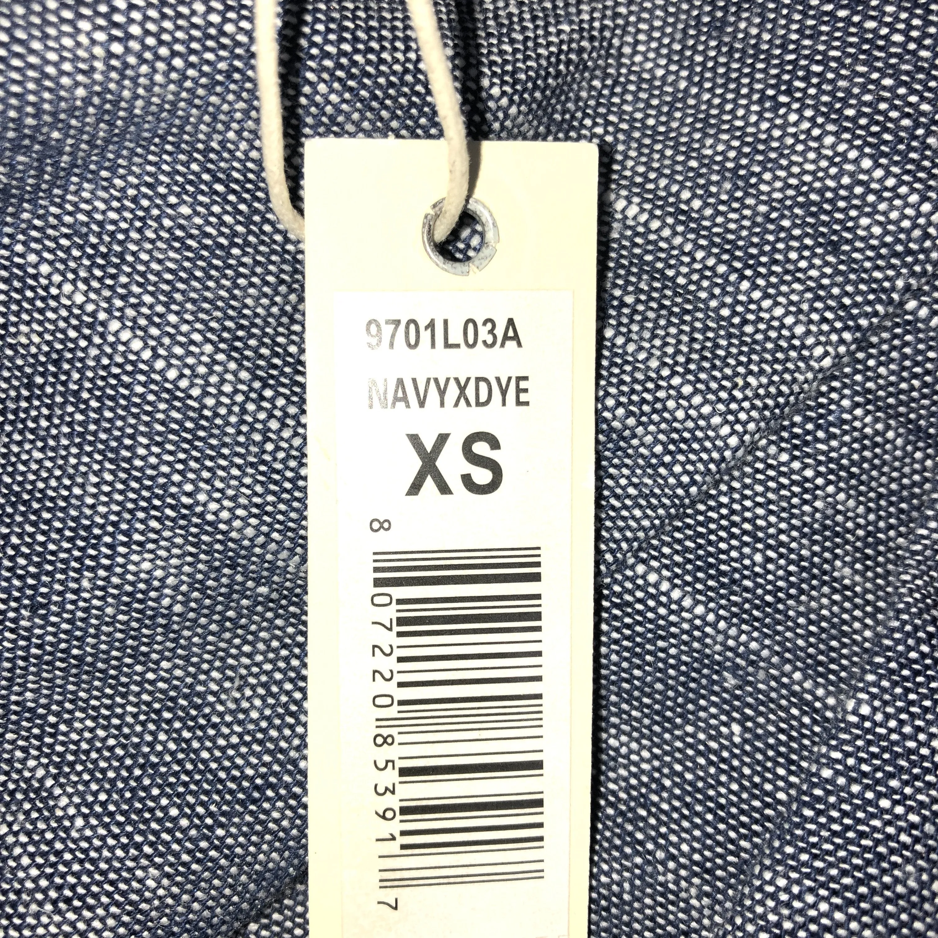 Max Studio NavyXDye Linen Pants - Size XS