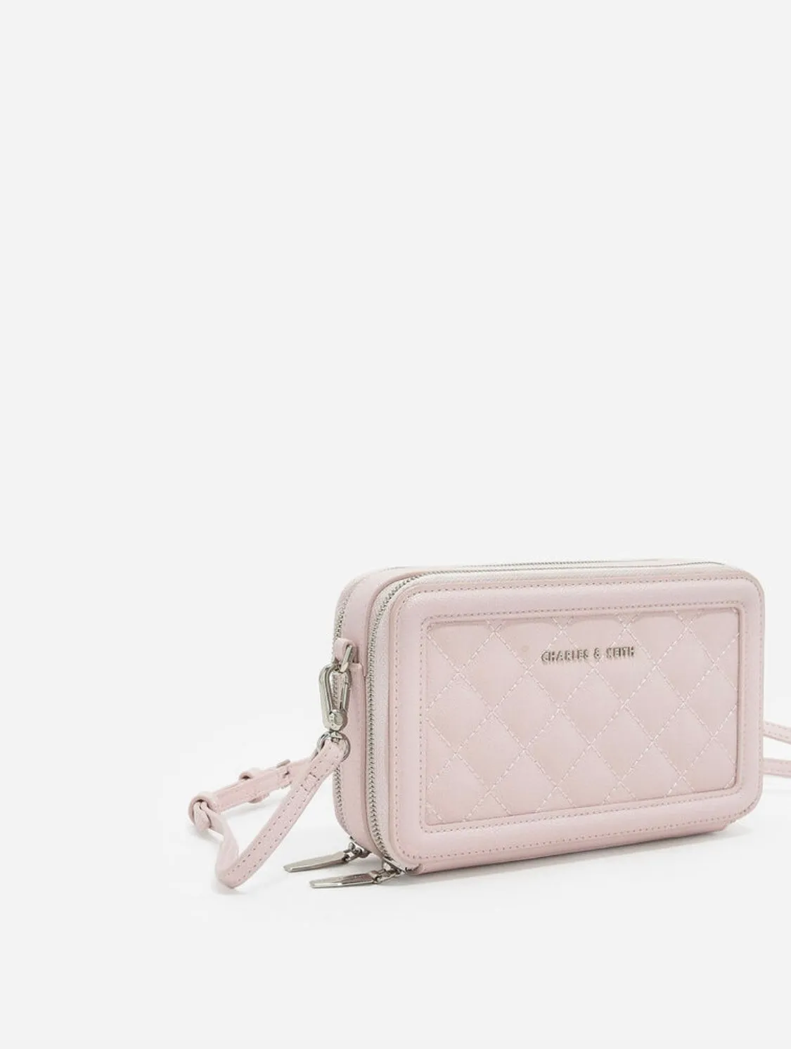 Quilted Boxy Long Wallet