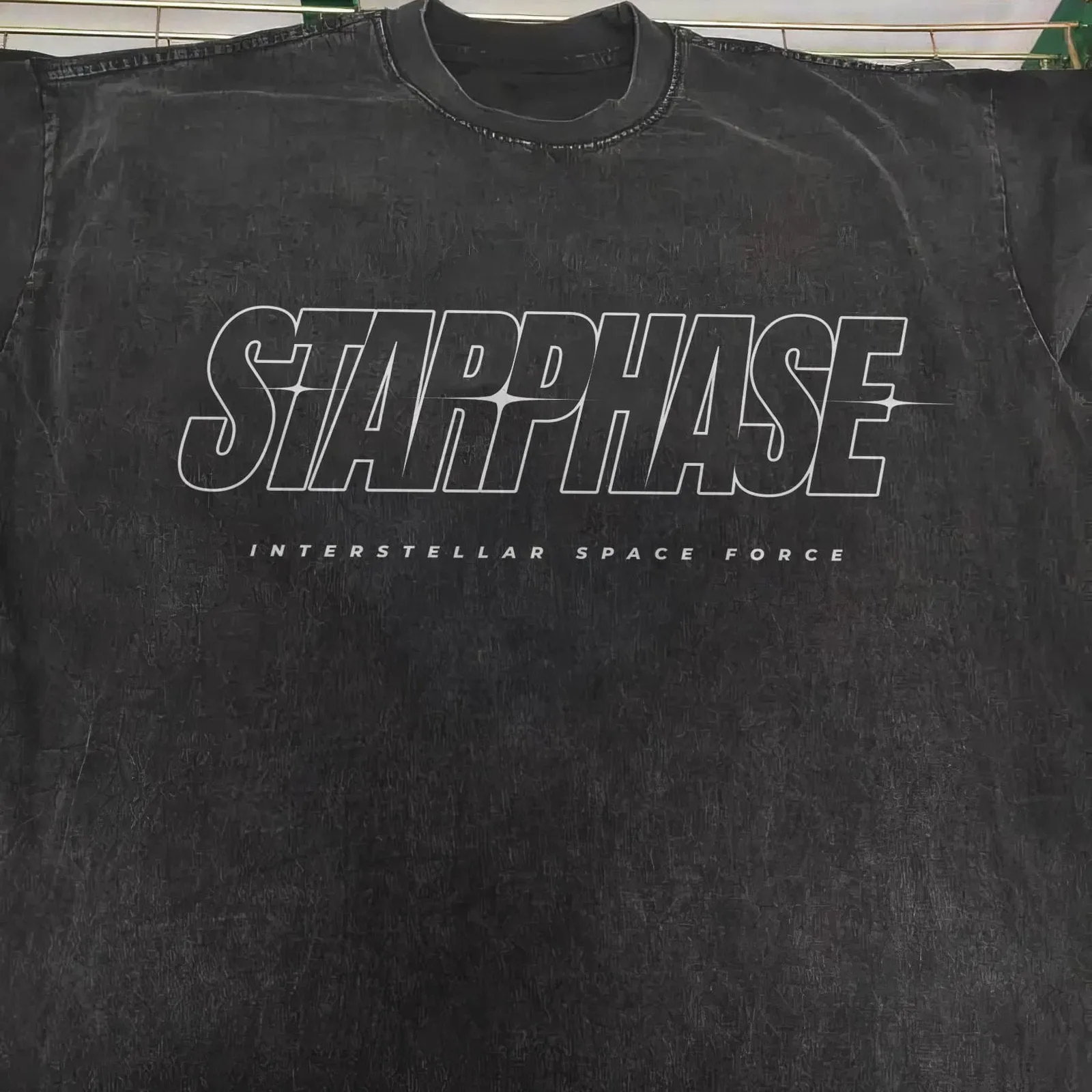 Starphase Space Force Washed Oversize T-Shirt