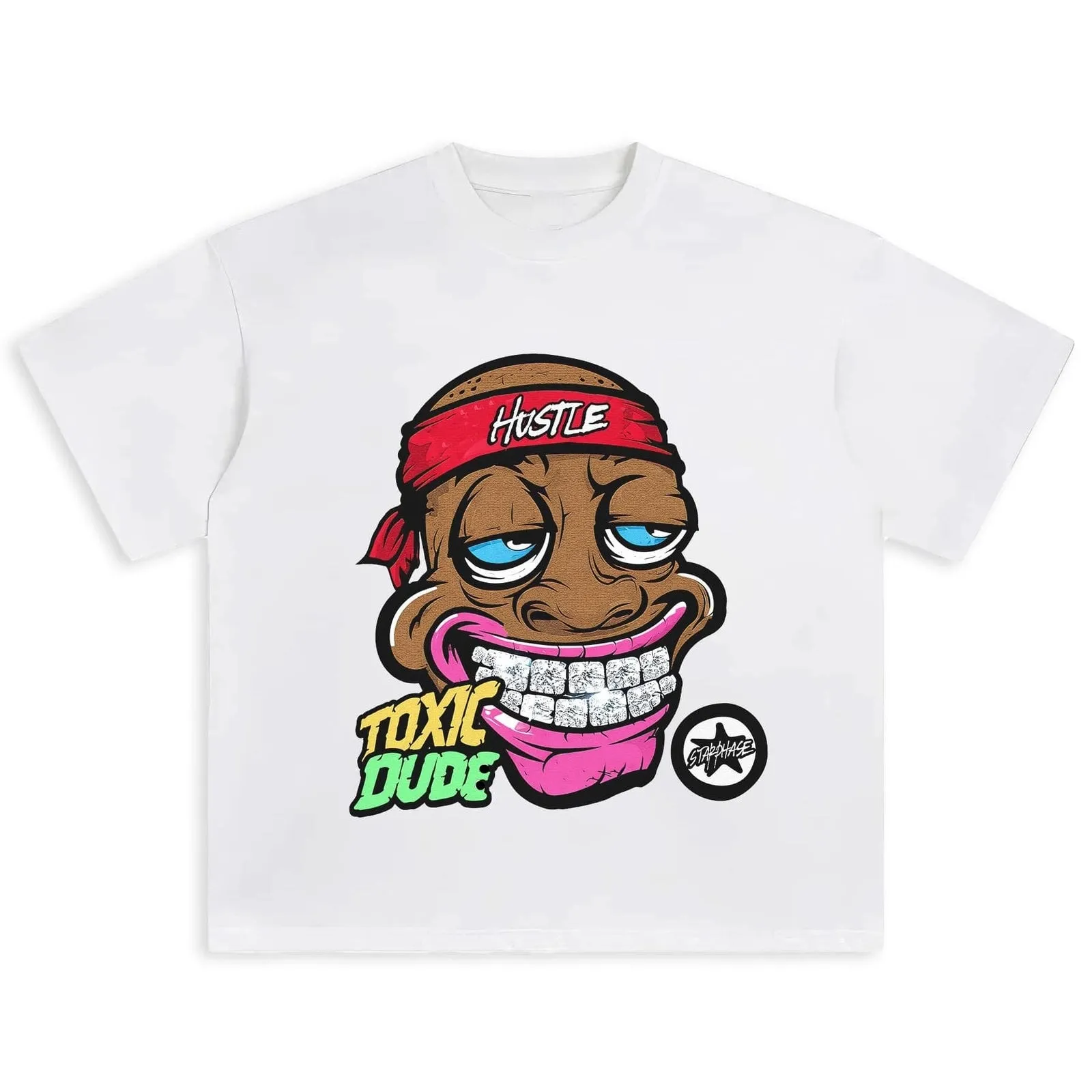 Y2K Street Art Cartoon Graphic T-Shirt