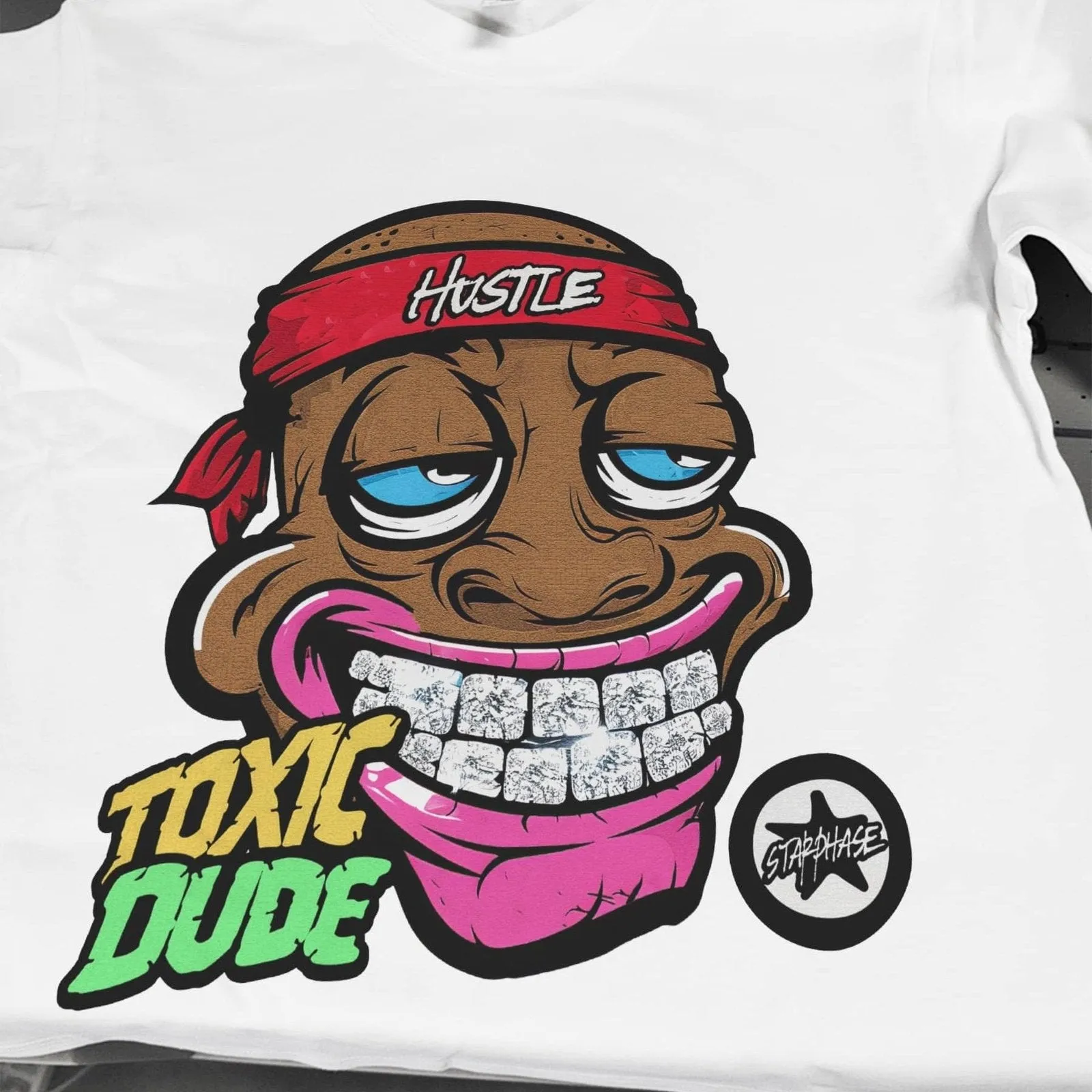 Y2K Street Art Cartoon Graphic T-Shirt