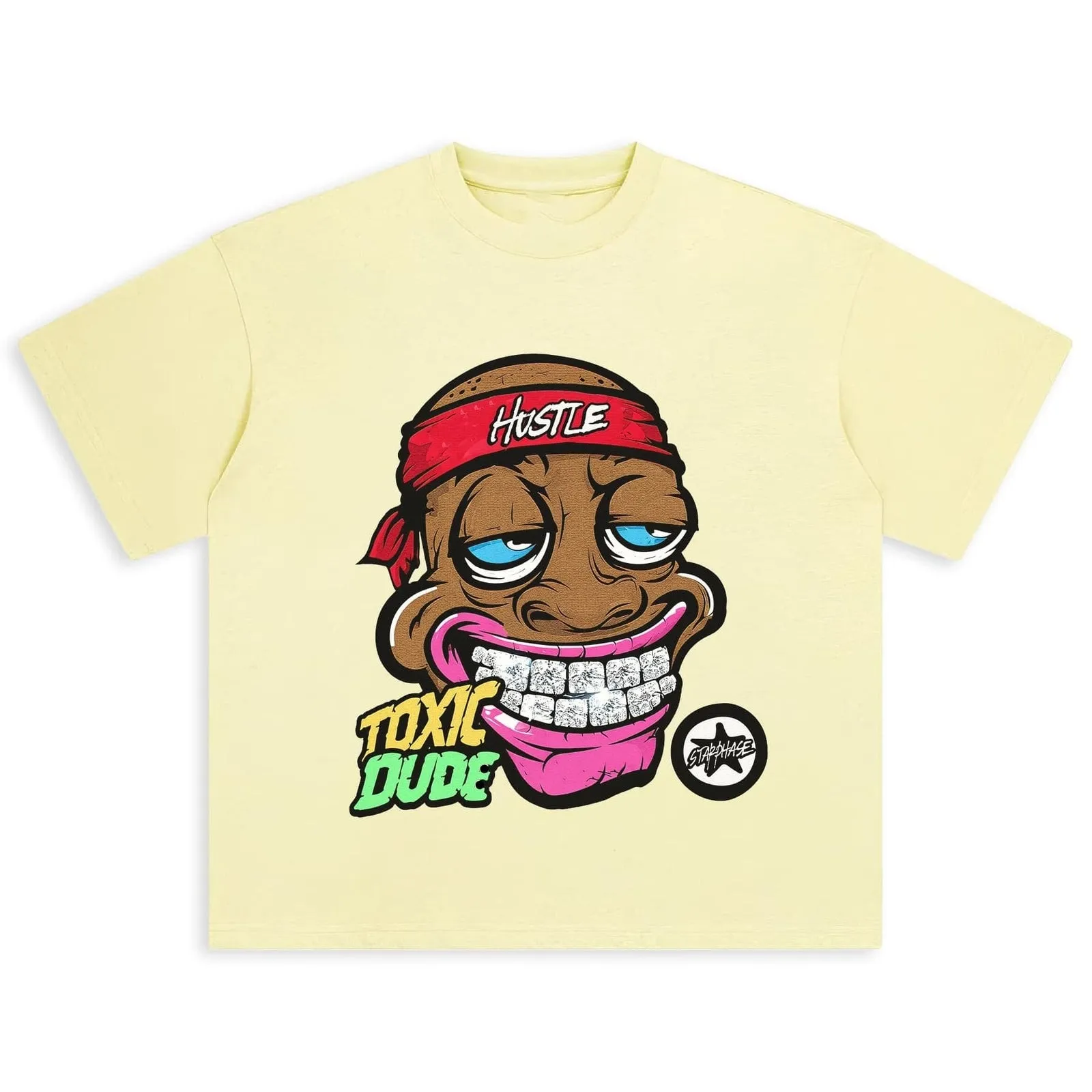 Y2K Street Art Cartoon Graphic T-Shirt