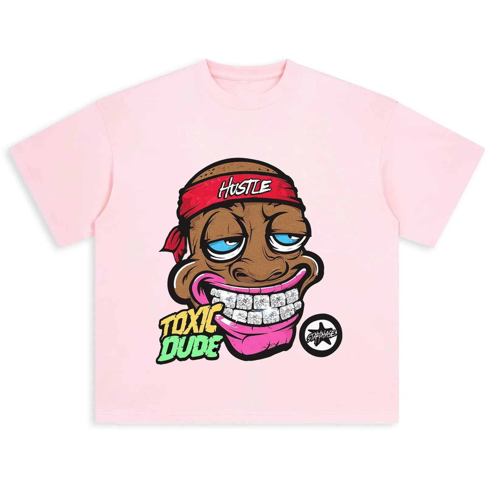 Y2K Street Art Cartoon Graphic T-Shirt